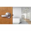Trans Atlantic Co. Heavy Duty Brushed Chrome Commercial Entry Door Lever/Handle with Lock and IC Core DL-LHV53IC-US26D